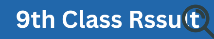 9th class result Logo